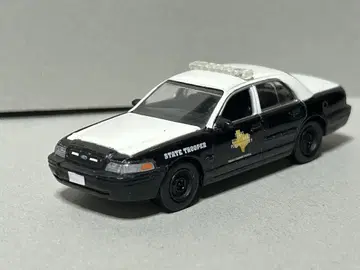 그린 라이트 1/64 크라운 빅토리아 경찰차 미니카