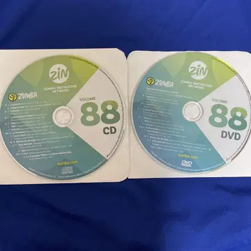 Zumba Volume 88 CD & DVD 세트