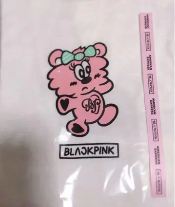 BLACKPINK 티셔츠 VERDY 콜라보