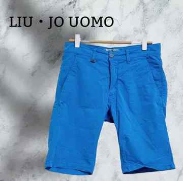 류조 'LIU JO UOMO' 하프 팬츠 버뮤다 [F] 블루
