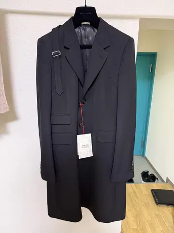 알렉산더 맥퀸 블랙 체스터 코트