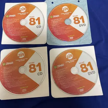 Zumba Volume 81 CD & DVD 세트