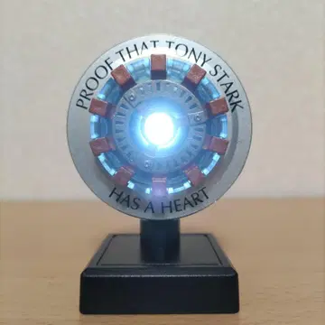 아이언맨 무비 아이템 컬렉션 MARK1 LED 받침대