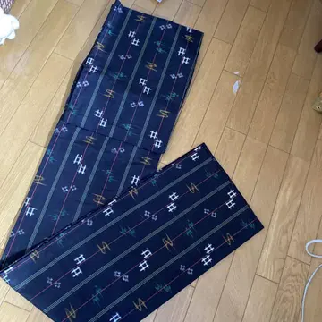 단옷 기모노 류큐 가스리 무늬