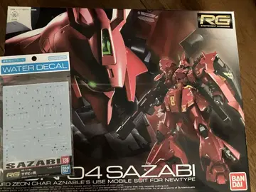 반다이 RG 1/144 사자비 & 물 전사 데칼