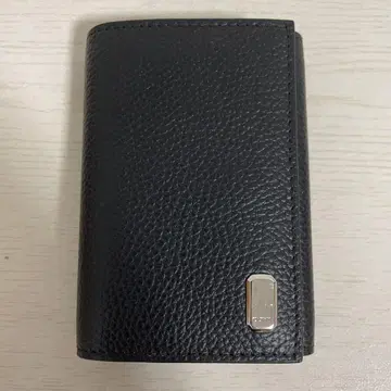 dunhill 던힐 블랙 가죽 키 케이스 열쇠 지갑 키링 포함 고급