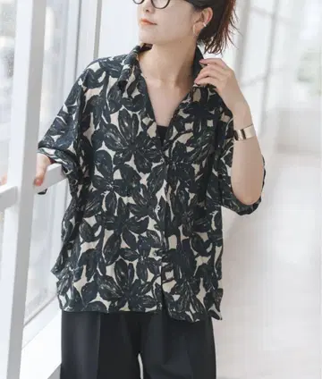 Spick & Span DEVEAUX 하프 슬리브 셔츠