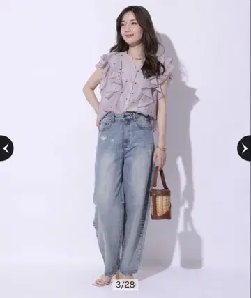 Apuweiser-riche 아푸와이저 리셰 세미 커브 데님 0