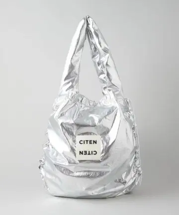 CITEN 시텐 드로스트 토트백 실버