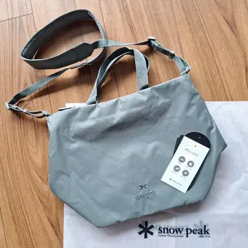 스노우피크 숄더백 카키색