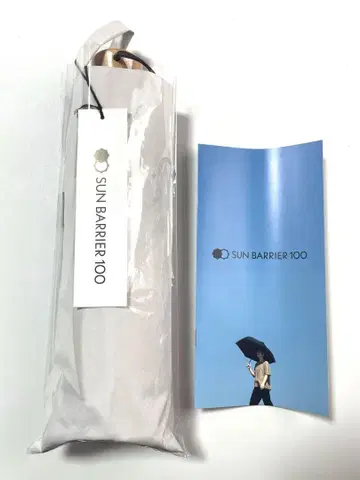 선배리어 100 접이식 양산 3단 무지 화이트