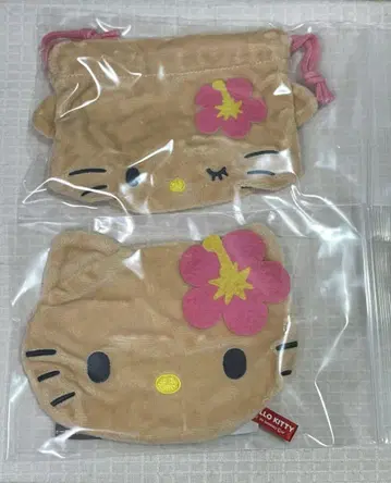 헬로키티 HELLO KITTY FACE 복조리 & 파우치 컬렉션 2개