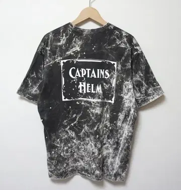 CAPTAINS HELM 로고 프린트 타이다이 티셔츠 캡틴스 헬름