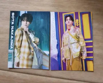 FANTASTICS 나카지마 소우타 트레이딩 카드 2개