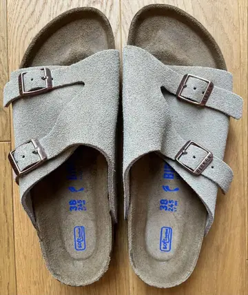 BIRKENSTOCK 버켄스탁 취리히 24.5cm 토프