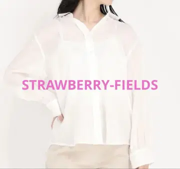 ~미사용에 가까운~ STRAWBERRY-FIELDS 여성용 셔츠 블라우스