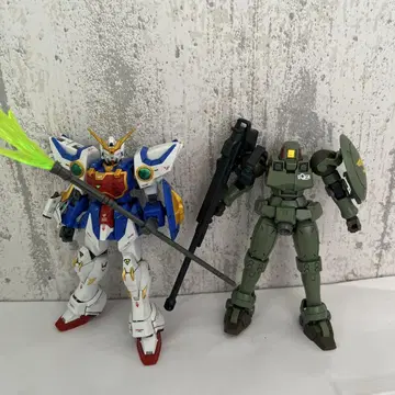 HG 1/144 셴론 건담 & 리오 건담 프라모델 완성품 정크