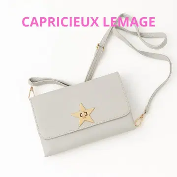 CAPRICIEUX LEMAGE 별 모양 금장 장식 숄더백 귀여운 인기