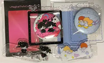 아베일 캔뱃지 스탠드 세트 마지컬 트윈 코메츠 리틀트윈스타