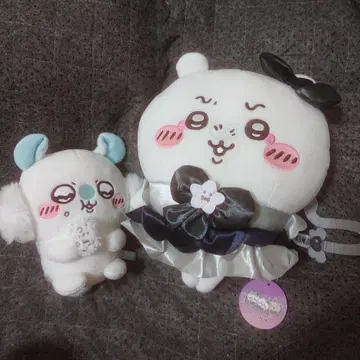 초 매지컬 치이카와 나쁜 버전 BIG 봉제 인형 모몽가 세트
