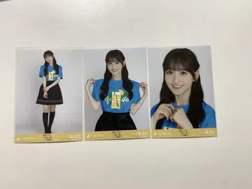이치노세 미쿠 노기자카46 티셔츠 시즈오카 ver 브로마이드 3종 컴프