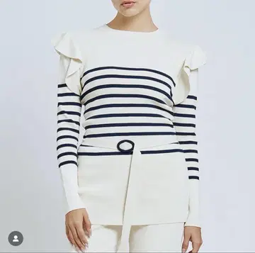 보더스 앳 발코니 레이온 니트 셋업