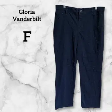 Gloria Vanderbilt [F] 네이비 컬러 팬츠 유니섹스 심플