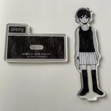 OMORI 봉돌 아크릴 스탠드 개봉 완료