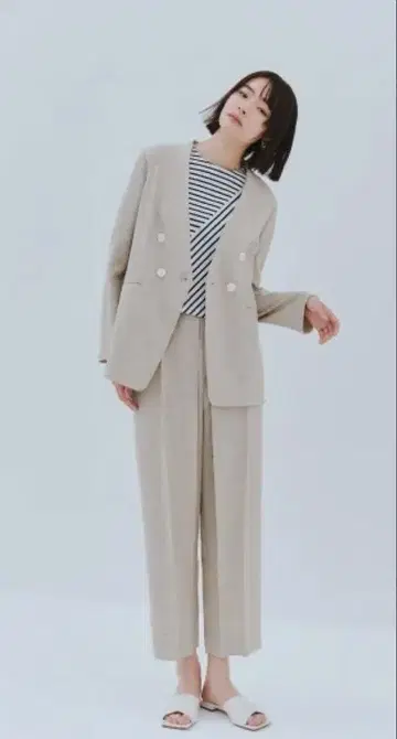 2024 봄/여름 CAST: 캐스트 콜론 셋업 팬츠 수트