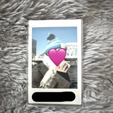 사나 히로노리 폴라로이드 자필 사인
