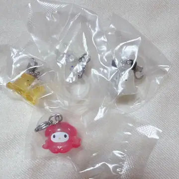 산리오 나리키리 멘다코 메지루시 액세서리 묶음 판매