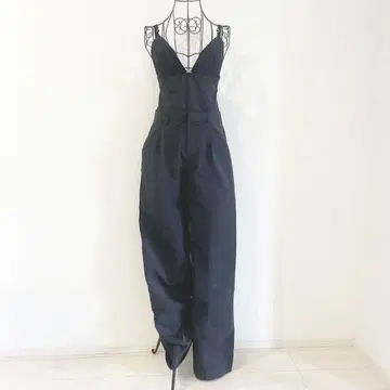 자라 ZARA 살로펫 올인원 XS 블랙 무지 예쁜 모드
