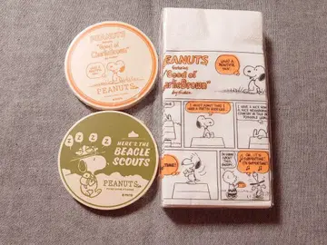 Peanut Cafe 스누피 페이퍼 냅킨 코스터