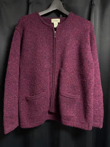 L.L.Bean 70~80년대 울 블루종 자켓 크림슨 구제 의류