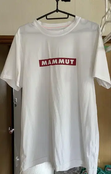MAMMUT 화이트 티셔츠 L 사이즈