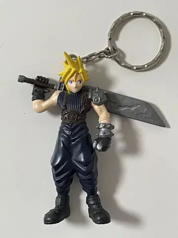 파이널 판타지 VII FF7 클라우드 피규어 키링
