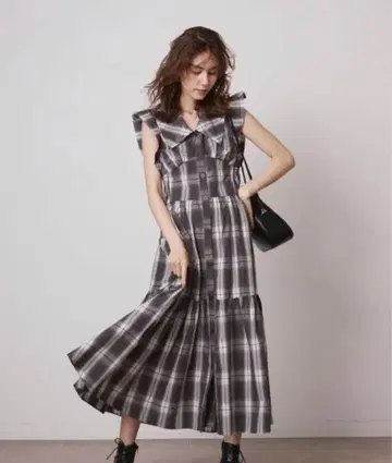 snidel 코르셋 디자인 셔츠 원피스