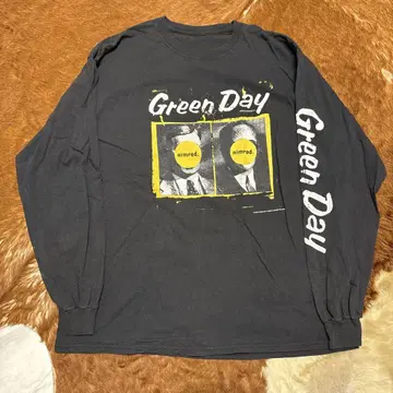 Green Day nimrod. 긴팔 티셔츠 빈티지 90년대 XL 상당