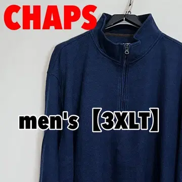 f955 [CHAPS] 하프 지퍼 [3XLT]