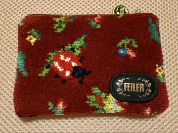 페이러 feiler 하이디 파우치 미사용 새상품 다크 레드