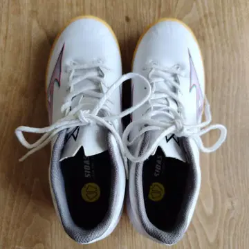 MIZUNO ALPHA 트레이닝 슈즈 화이트 21.5cm