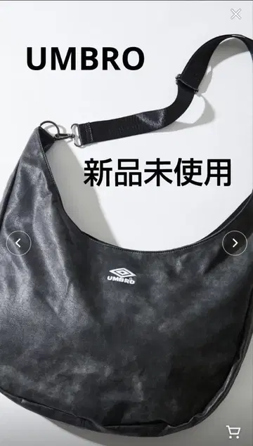 엄브로 숄더백 블랙