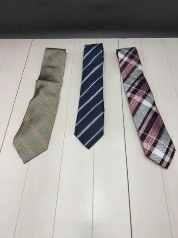 넥타이 3개 세트 모델룸 전시품 의류 패턴 제품(L-2507WE2)