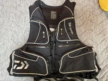 다이와 구명 조끼 XL 사이즈 블랙
