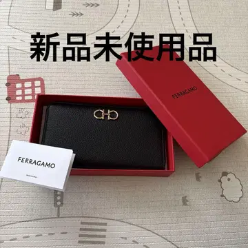 FERRAGAMO 블랙 장지갑