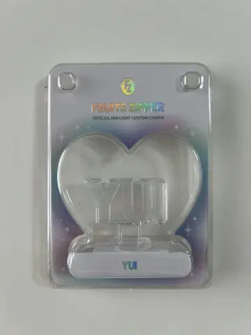 FRUITS ZIPPER 응원봉 커스텀 참 사쿠라이 유이 미개봉