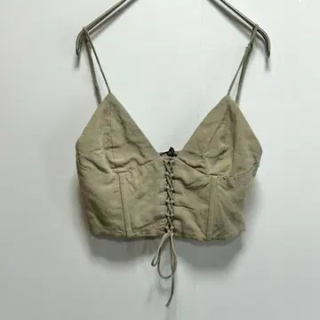자라 여성용 상의 뷔스티에 베이지 S