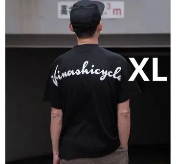 새상품 기나시 사이클 모크넥 티셔츠 XL 블랙