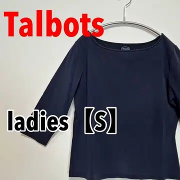 M35 [Talbots] 7부 소매 티셔츠 [S] 네이비