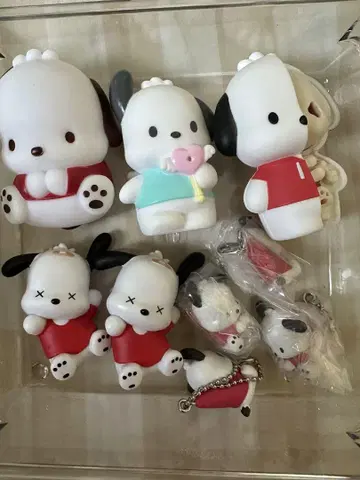 포차코 개 캐릭터 6개 세트